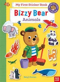 Bizzy Bear My First Sticker Book Animals resmi